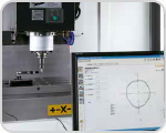 Система Renishaw Ballbar Test. Выполняется трехмерный круговой тест и оптимальная настройка для каждого станка перед отгрузкой